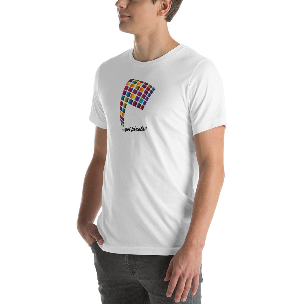 Unisex t-shirt Kukloso 'Got Pixels' Light - Free Shipping