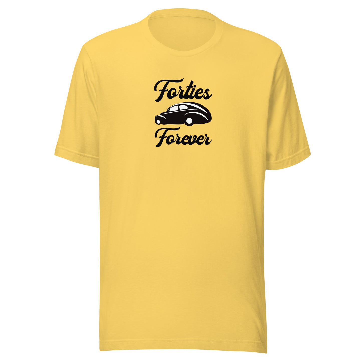 Unisex t-shirt Kukloso Forties Forever Black - Free Shipping
