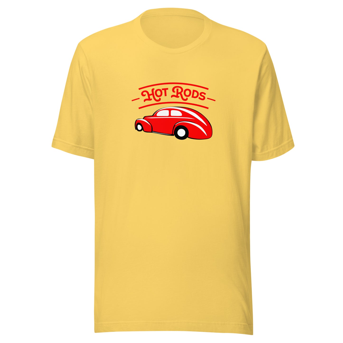 Unisex t-shirt Kukloso Hot Rods No 3 Red - Free Shipping