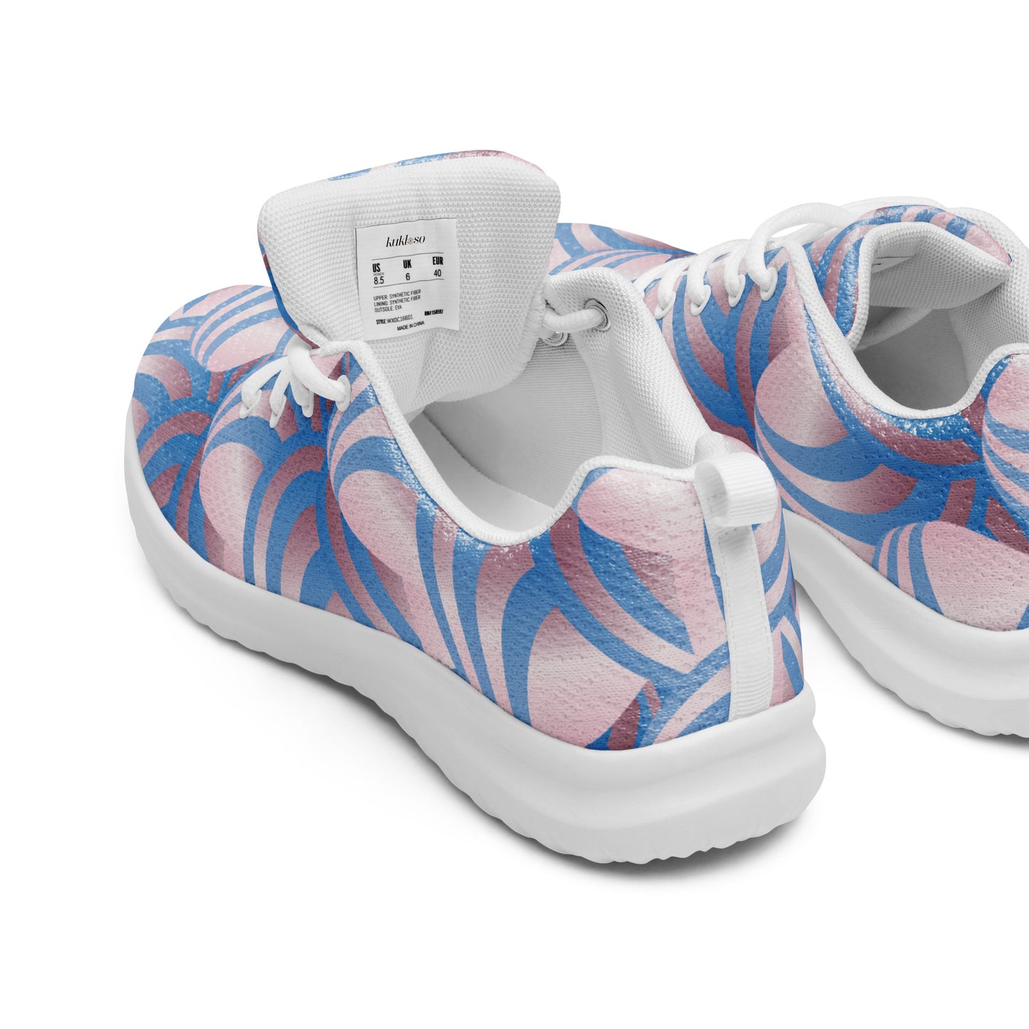 Women’s athletic shoes Kukloso Ice Cream Swirls No 6 - Free Shipping