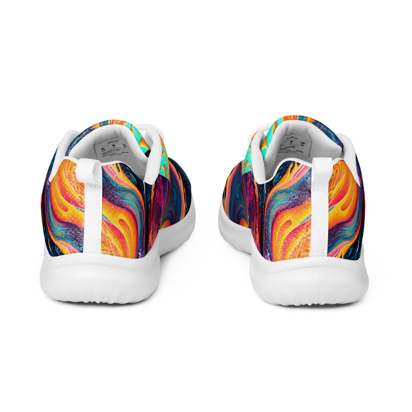 Women’s athletic shoes Kukloso Abstract No 1 Multicolored - Free Shipping