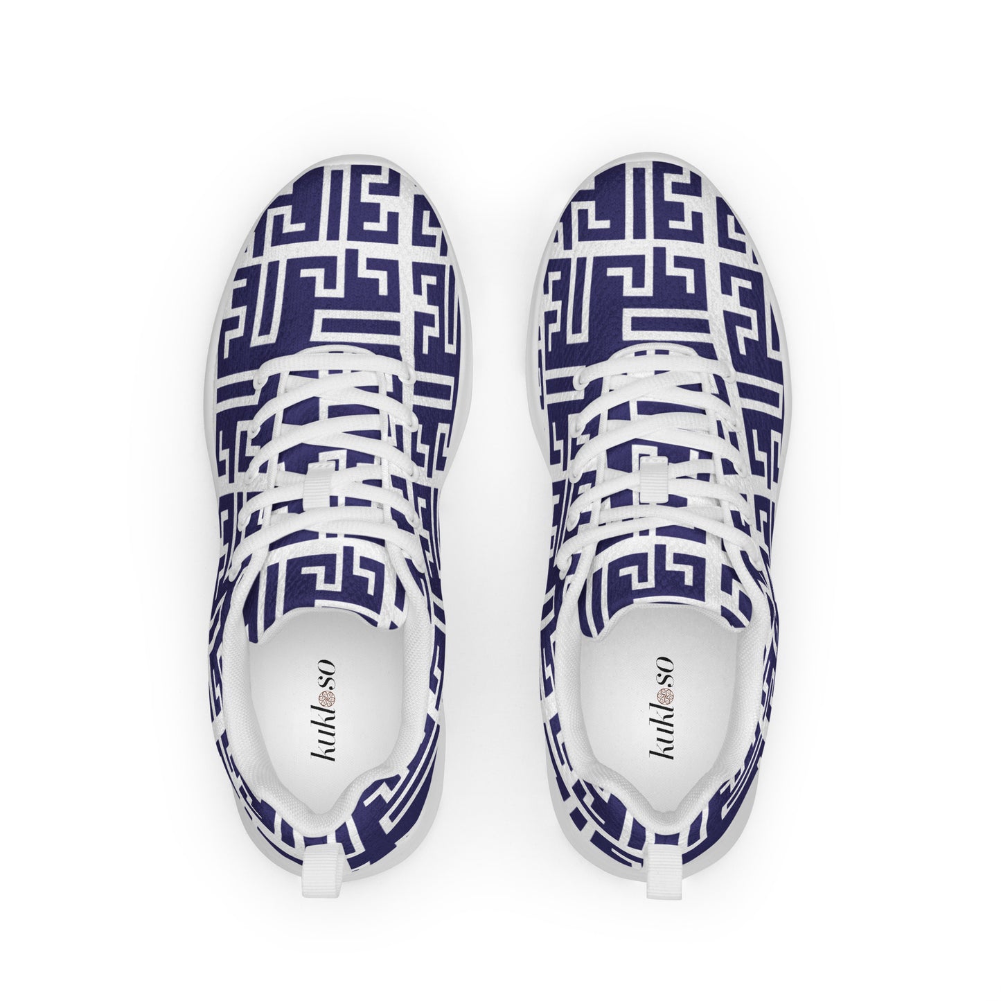 Women’s athletic shoes Kukloso Greek Border No 54 Navy - Free Shipping