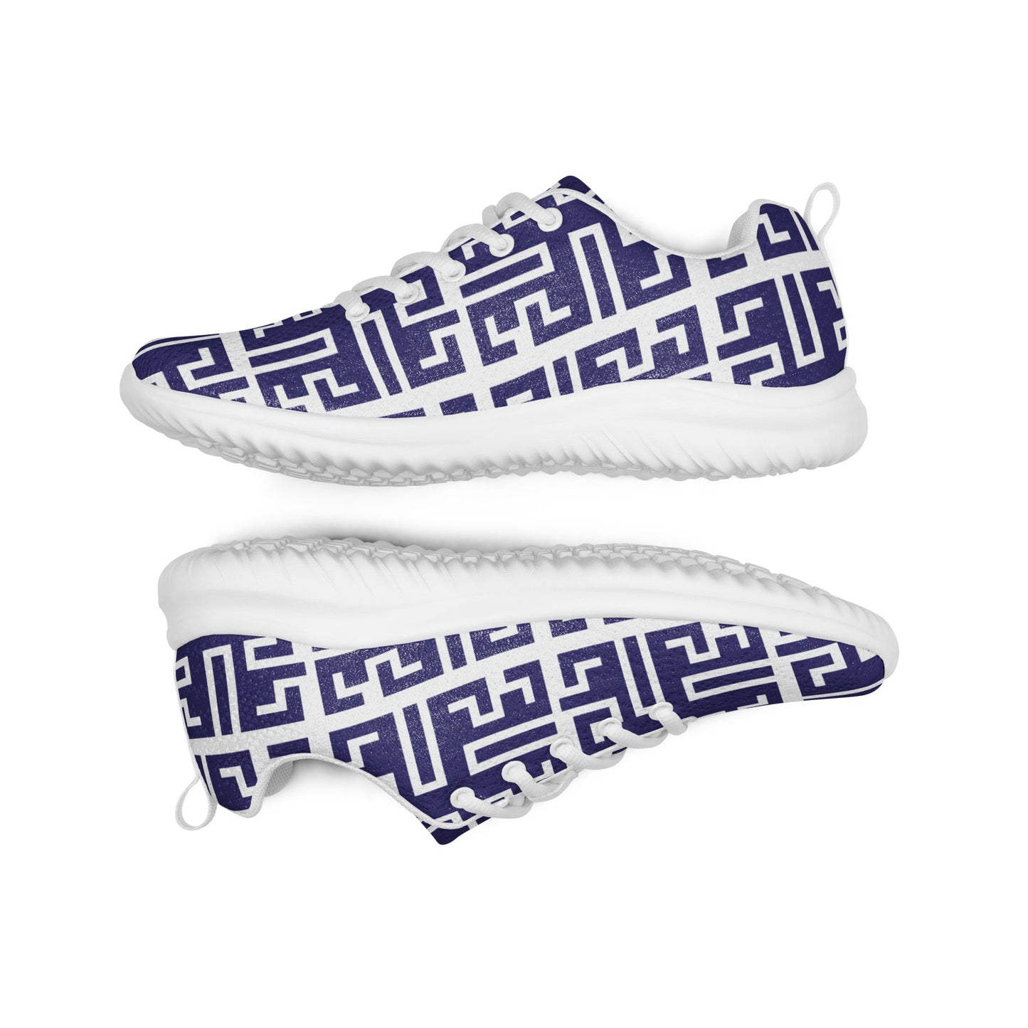 Women’s athletic shoes Kukloso Greek Border No 54 Navy - Free Shipping