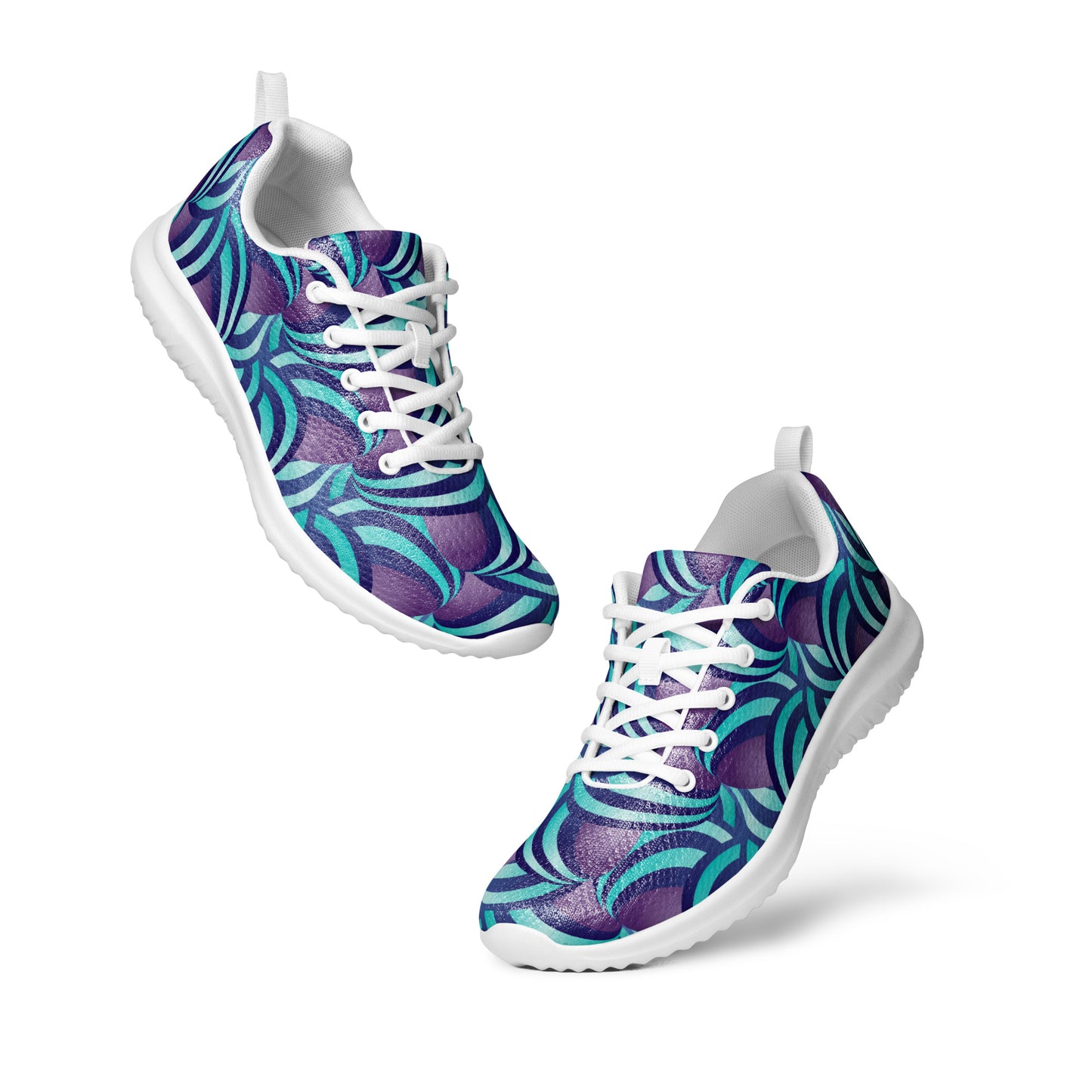 Women’s athletic shoes Kukloso Ice Cream Swirls No 2 - Free Shipping