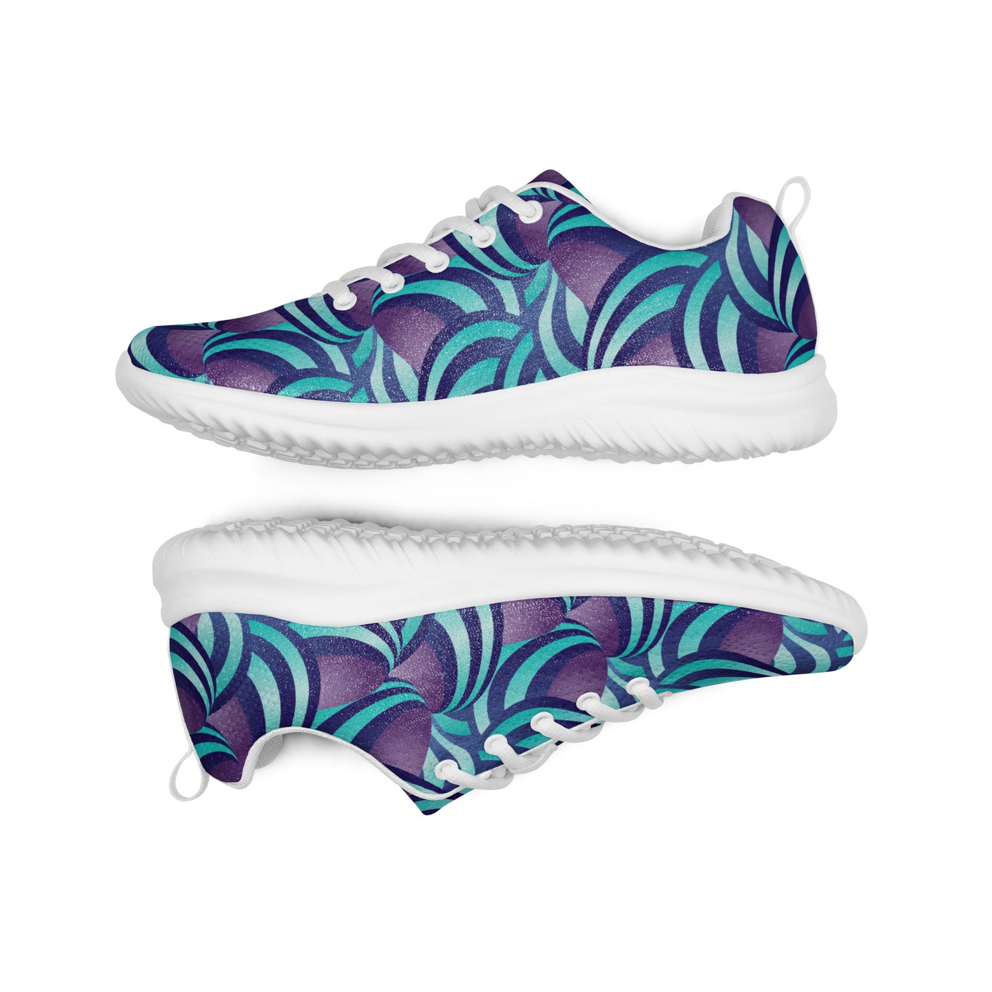 Women’s athletic shoes Kukloso Ice Cream Swirls No 2 - Free Shipping