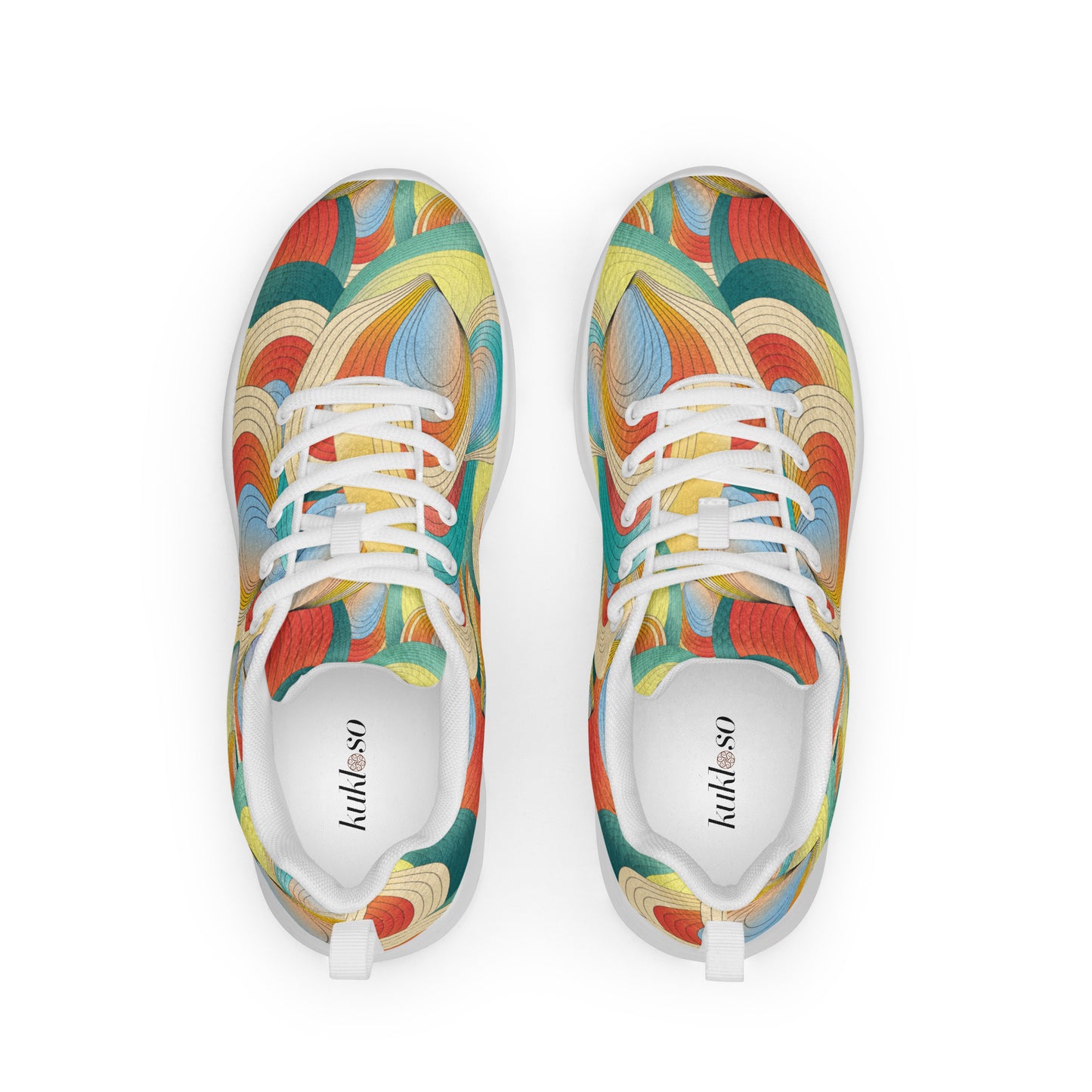 womens-athletic-shoes ice cream swirls