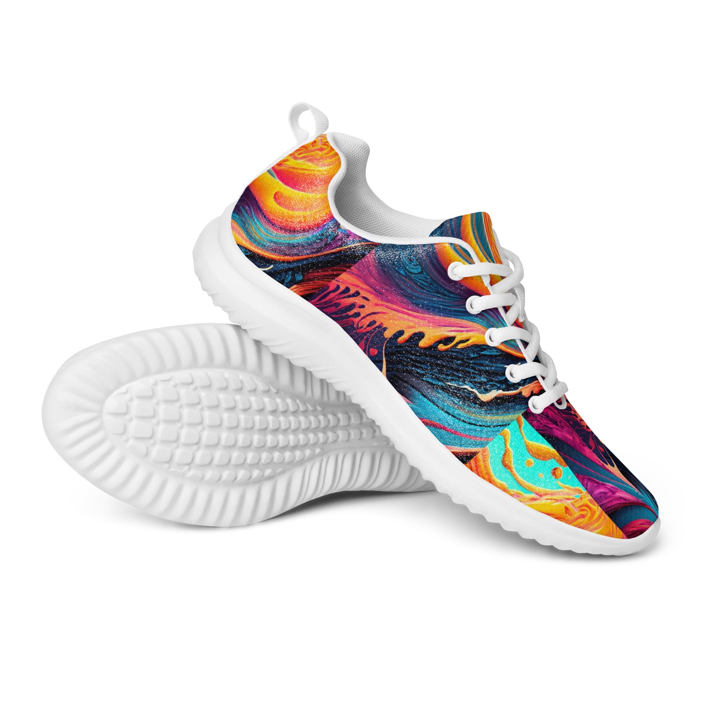 Women’s athletic shoes Kukloso Abstract No 1 Multicolored - Free Shipping