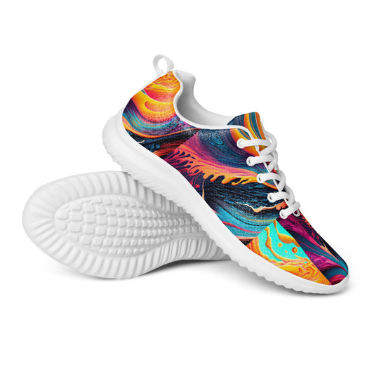 Women’s athletic shoes Kukloso Abstract No 1 Multicolored - Free Shipping