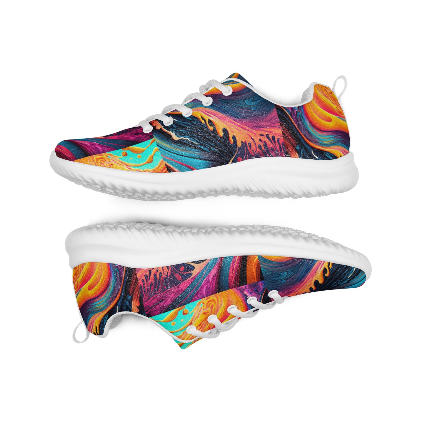 Women’s athletic shoes Kukloso Abstract No 1 Multicolored - Free Shipping