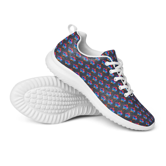 Women’s athletic shoes Kukloso Abstract No 4 Navy - Free Shipping