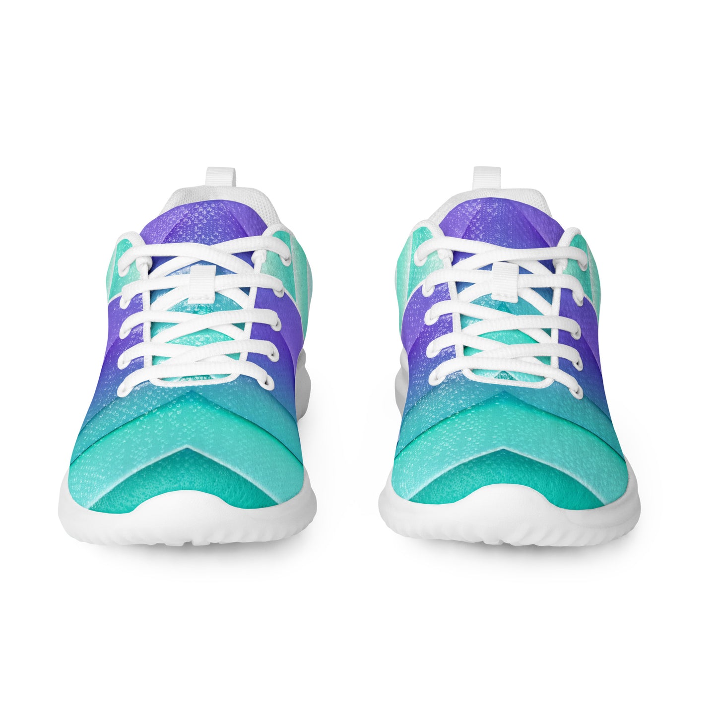 Women’s athletic shoes Kukloso Abstract No 3 Aqua/Violet Multicolored - Free Shipping