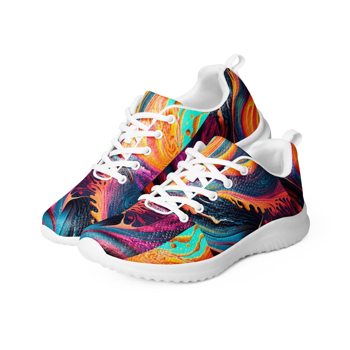 Women’s athletic shoes Kukloso Abstract No 1 Multicolored - Free Shipping