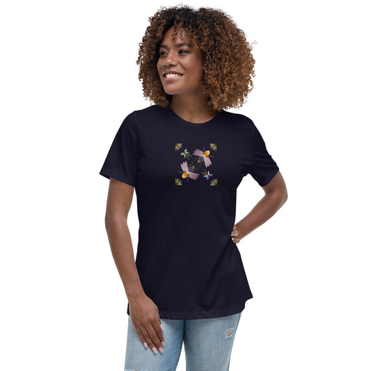 Women's Relaxed T-Shirt Kuklos 4409 Honey Bees Free Shipping