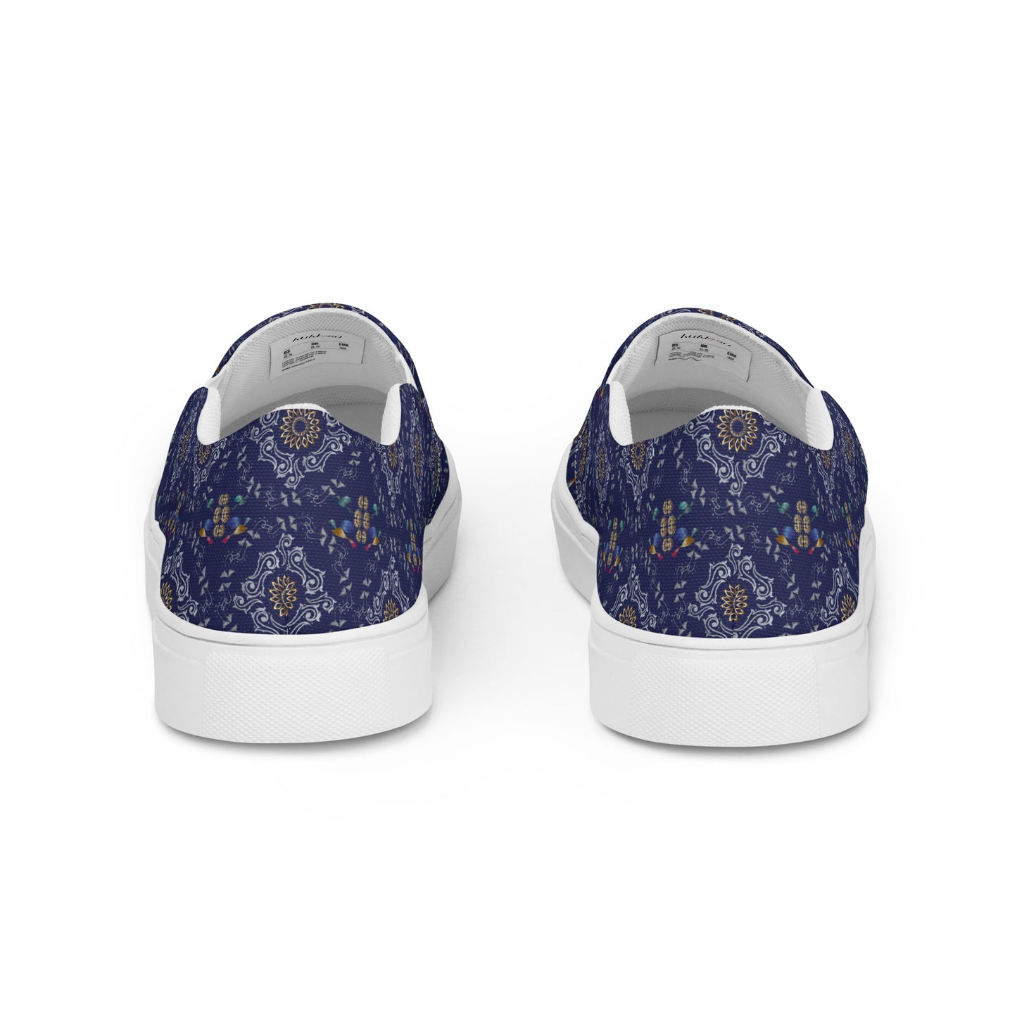 Women’s slip-on canvas shoes Kukloso Abstractical No 46 - Free Shipping