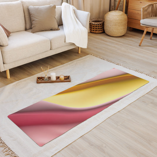 Yoga mat Kukloso No 13 Moving Rainbow of Colors colors Free Shipping