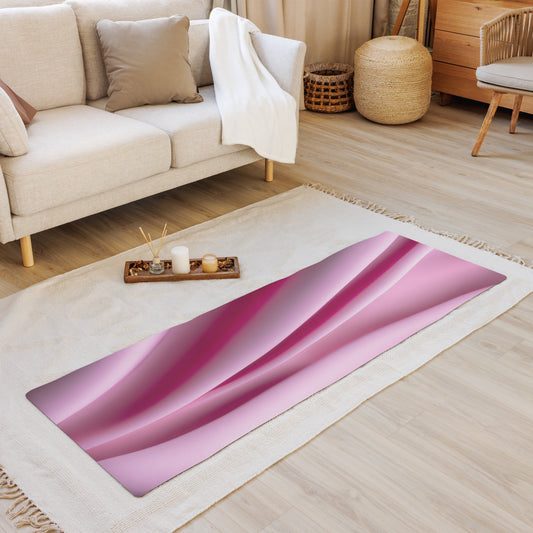 Yoga mat Kukloso No 14 Pink - Pink - Pink Free Shipping